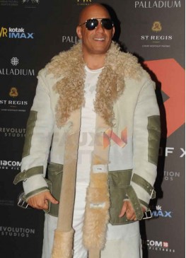 XXX Return Of Xander Cage Vin Diesel Premiere Fur Coat